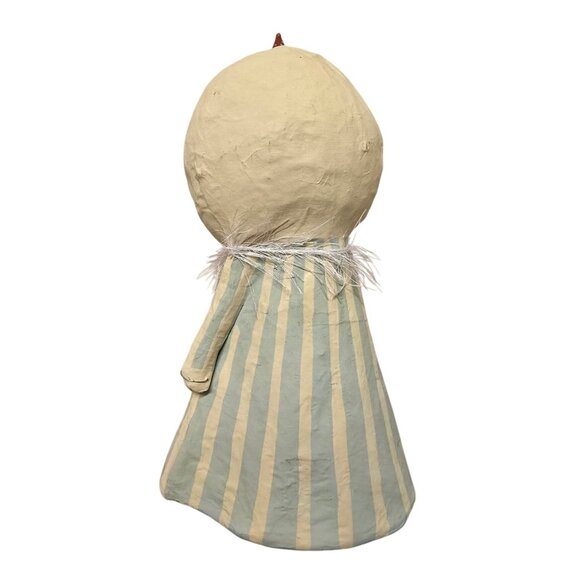 12" Virginia Betourne for Bethany Lowe Snowman Clown Hat Figurine - Picture 5 of 9